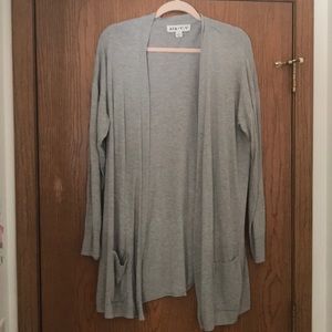 Grey cardigan